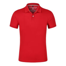 Load image into Gallery viewer, Top Quality Summer Short Sleeve Solid Classic Polo Shirts Custom Printed Design Photo Logo For Business Staff Company Uniform